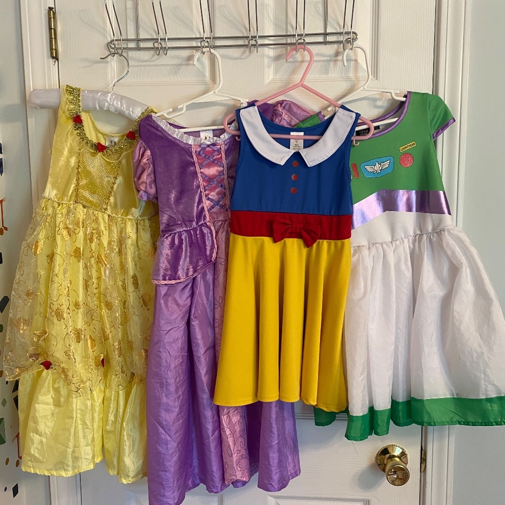 Girls SZ 3-5 Dress Up Lot